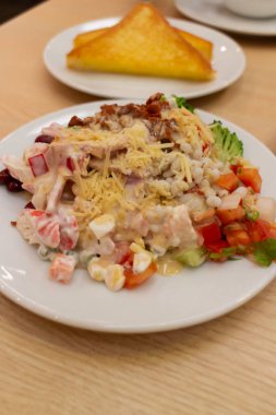 Restoran menüsü yemek tarifi, stok görüntüleri.