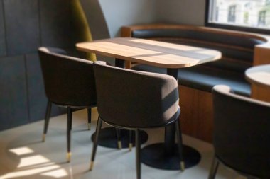 Kahve dükkanı dekorasyonu, stok fotoğrafı.