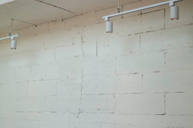 Minimal white style decoration of tea shop, stock photo