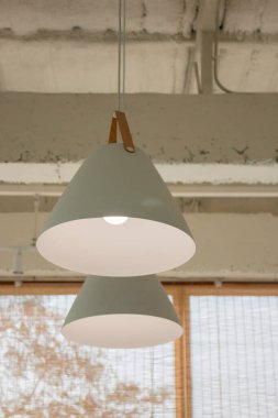 Minimal white style decoration of tea shop, stock photo