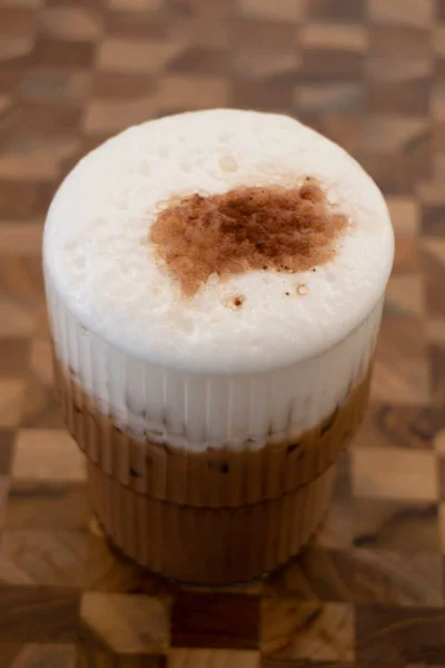 Deliziosa Bevanda Ghiacciata Caffè Moka Foto Scorta — Foto Stock