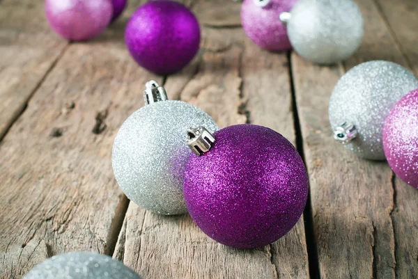 Bright Christmas Balls — Stock Photo, Image