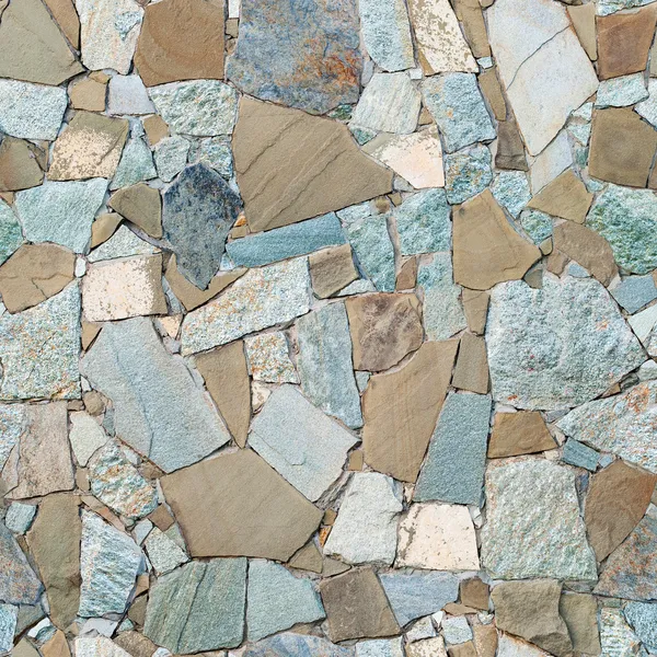 Kőműves fal a kövek gránit, szabálytalan mintázat, varratmentes Jogdíjmentes Stock Képek