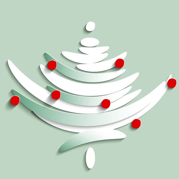 Stylize Symbol of Fir tree, illustration — Stock Photo, Image