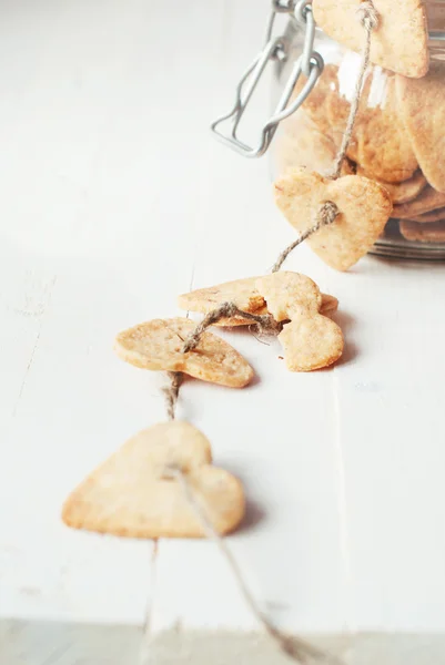 Cookie Rota del tarro, enfoque selectivo — Foto de Stock