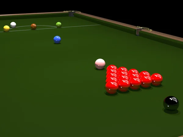 Colored balls for billiards — Stock Photo, Image