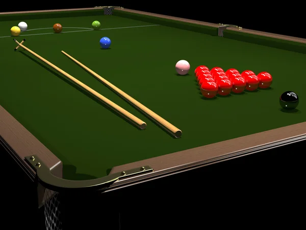 Bilardo için renkli toplar — Stok fotoğraf