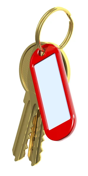 Two golden keys — Stock Photo, Image