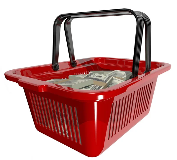 Currency basket — Stock Photo, Image