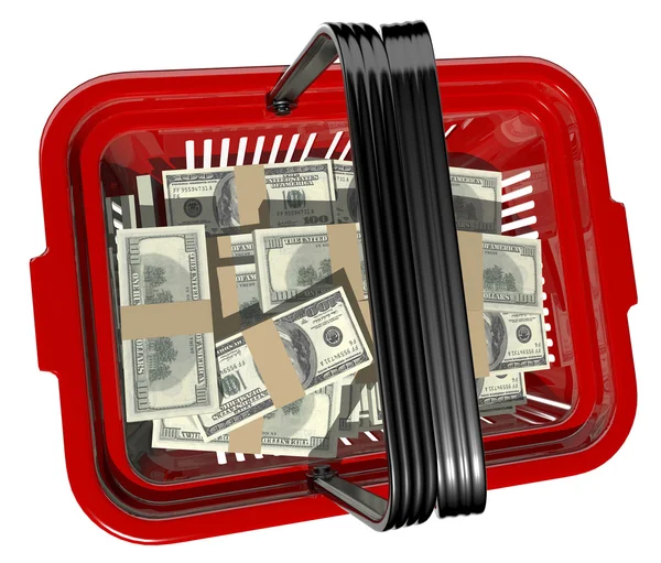 Currency basket — Stock Photo, Image