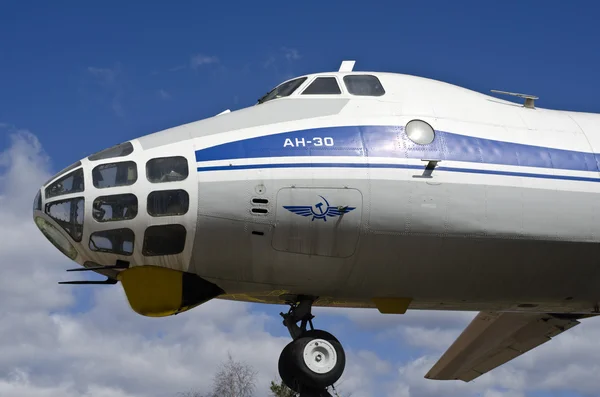 Plane-polar aviation monument AN-30 — Stock Photo, Image