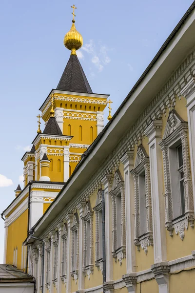 Угрешский монастырь Святого Николая. Россия, Московская область — стоковое фото