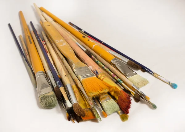 Artist brushes for painting — Stock Photo, Image