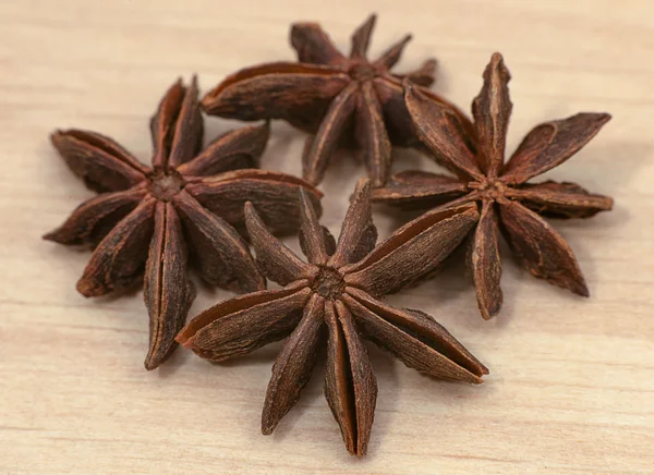 Anís estrellado. semillas secas de la planta Pimpinella anisum L . — Foto de Stock