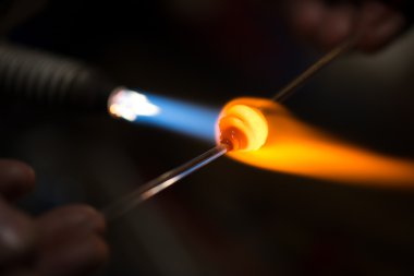 Master cam blower minyatür biblo cam üreten