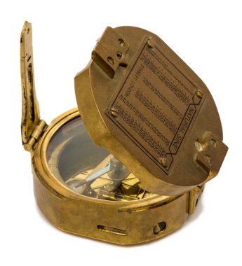 XIX. yüzyıl eski mariner's pusula