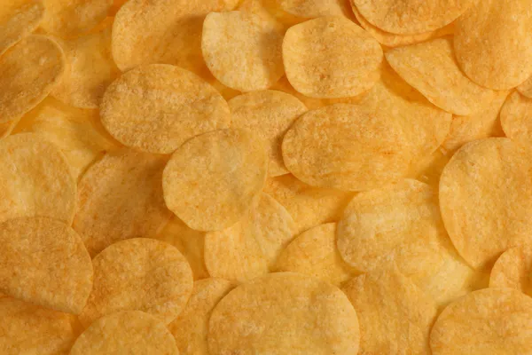 Background of potato chips — Stock Photo, Image