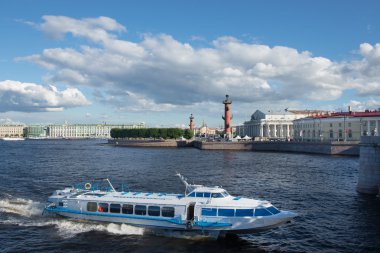St. petersburg. Vasilevski Adası'nda görüntüleme