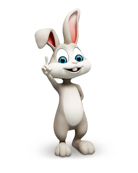 快乐的小兔子 — 图库照片