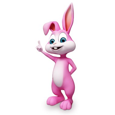 gülümseyen mutlu bunny