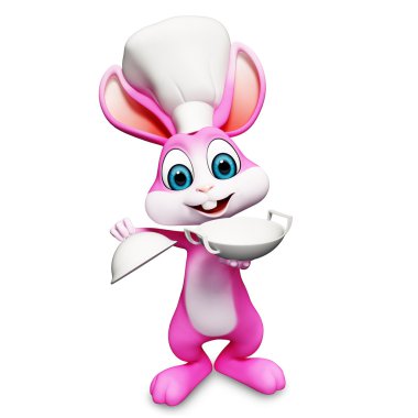 gülümseyen mutlu bunny