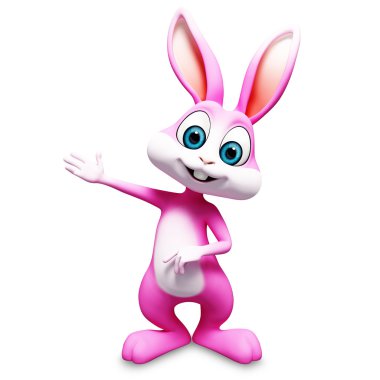 gülümseyen mutlu bunny