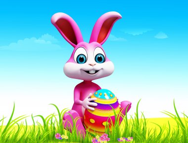 Bunny ile büyük yumurta