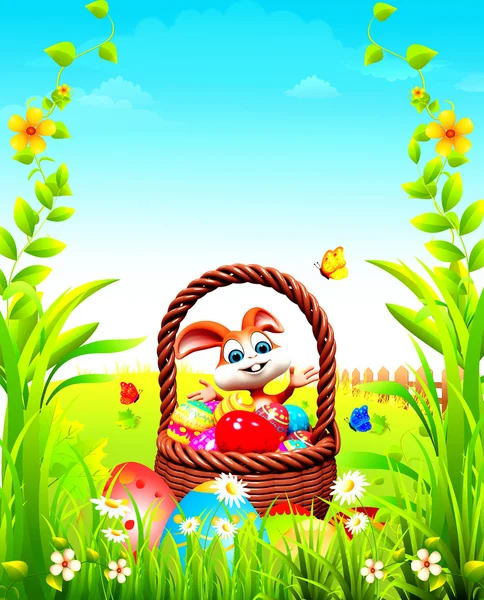 Happy easter bunny — Stock Photo, Image