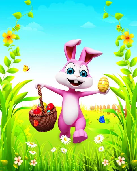 Mutlu Paskalya tavşanları — Stok fotoğraf