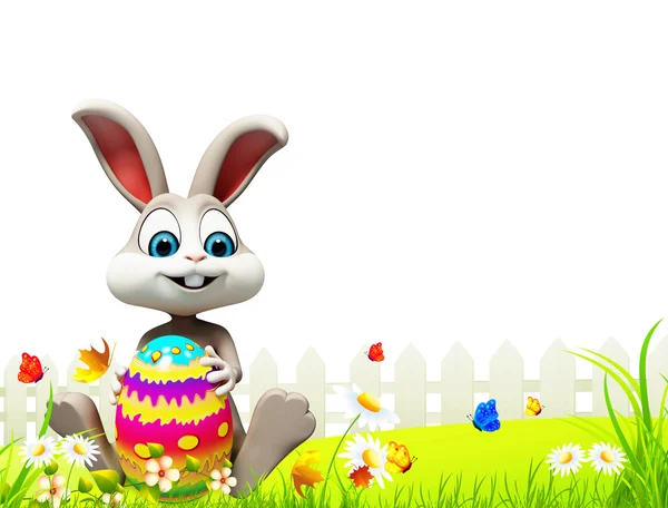 快乐的复活节兔子 — 图库照片