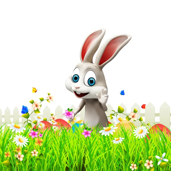 Happy easter bunny — Stock Photo, Image