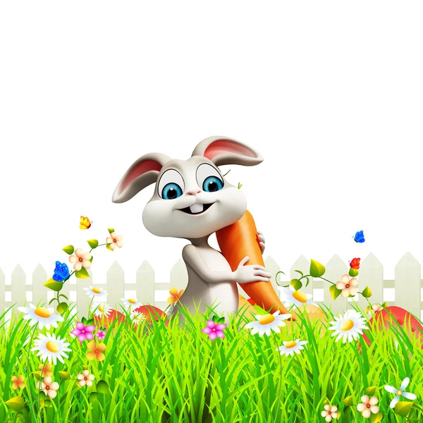 Happy easter bunny — Stock Photo, Image