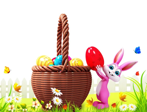 Happy easter bunny — Stock Photo, Image