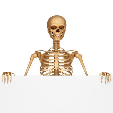 iskelet gösteren işaret