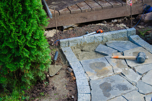 Абстрактная текстура черного камня