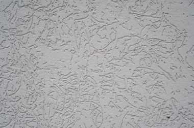 Çimento Sıvası - Mavi renkli çimento sıva yapısı, arka plan.