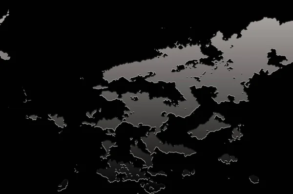 Mapa Contorno Topográfico Psychedelic Dark Abstract Background — Fotografia de Stock