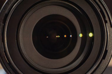 Profesyonel fotoğraf ekipmanı. Profesyonel fotoğrafçı iş Kit. Fotoğraf lensler