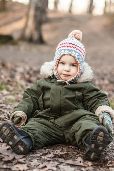 Jongen in hoed — Stockfoto