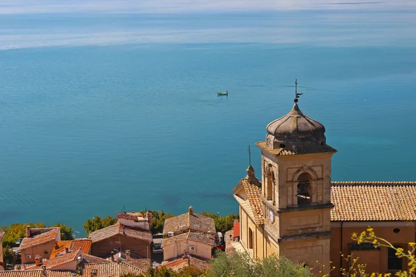 A Igreja no mar — Fotografia de Stock