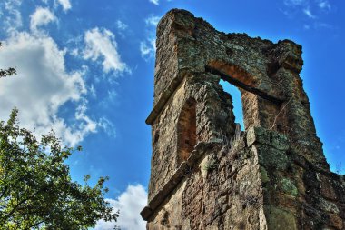 Monterano kule, hdr