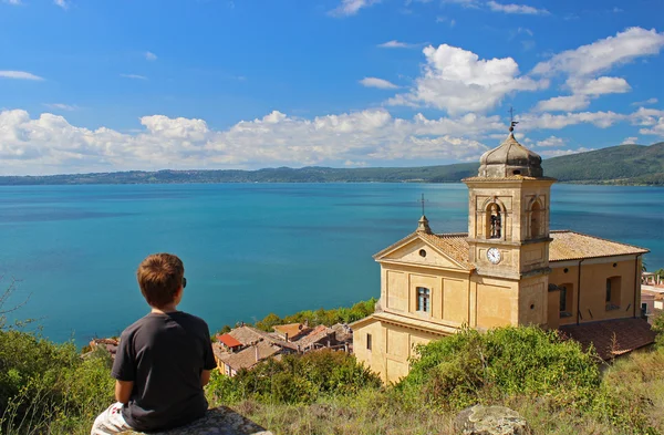 Kilisenin 2 göz — Stok fotoğraf