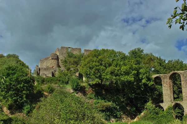 Panorama Monterano 2, hdr — Stock fotografie