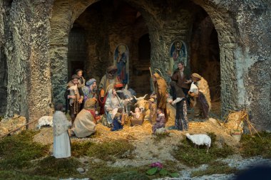 Vatican nativity clipart