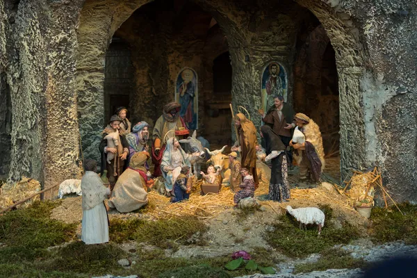 Vatican nativity — Stock Photo, Image