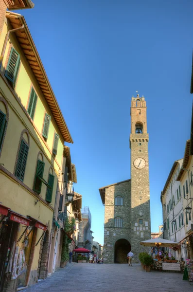 Montalcino plaats — Stockfoto