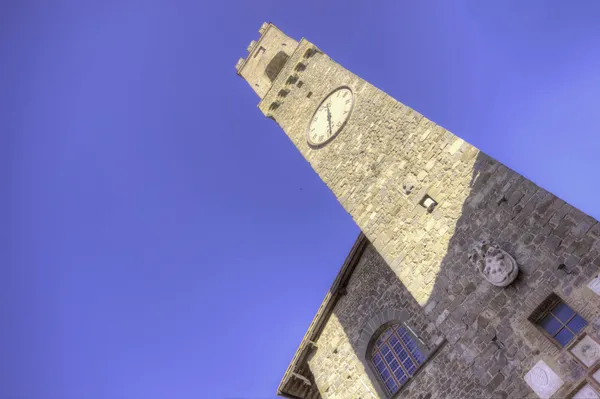 Montalcino toren — Stockfoto