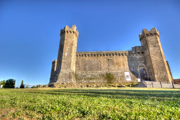 Montalcino kasteel 2 — Stockfoto