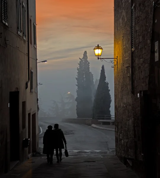 Rua S Quirico — Fotografia de Stock