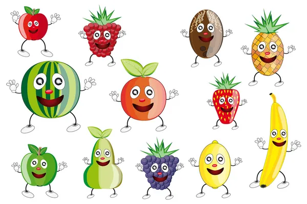 Fruit cartoon — Stock Photo, Image